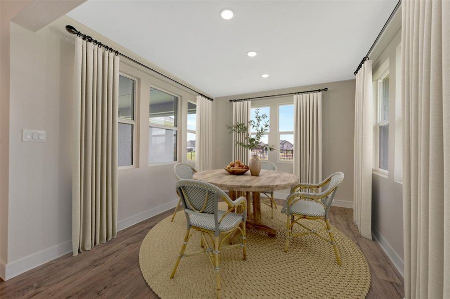 Furnished interior view inside a new home in Elevon, Lavon (Image 20).