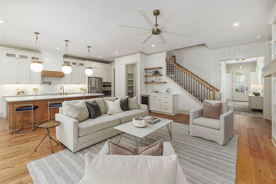 Furnished interior view inside a new home in , Lakeland (Image 69).