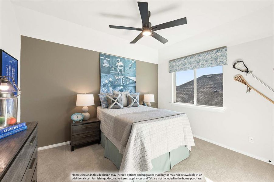 Furnished interior view inside a new home in Willow Wood, McKinney (Image 8).