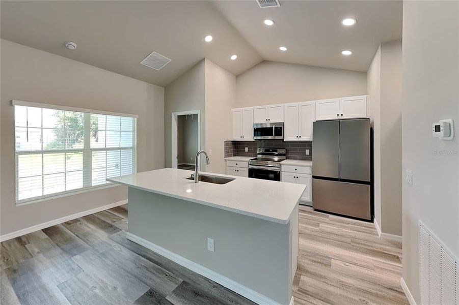 Furnished interior view inside a new home in , North Port (Image 3).