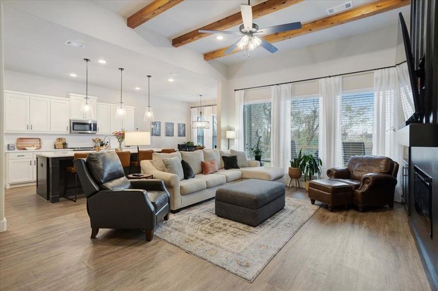 Furnished interior view inside a new home in , Sherman (Image 12). Furnished interior view inside a new home in , Sherman (Image 12).