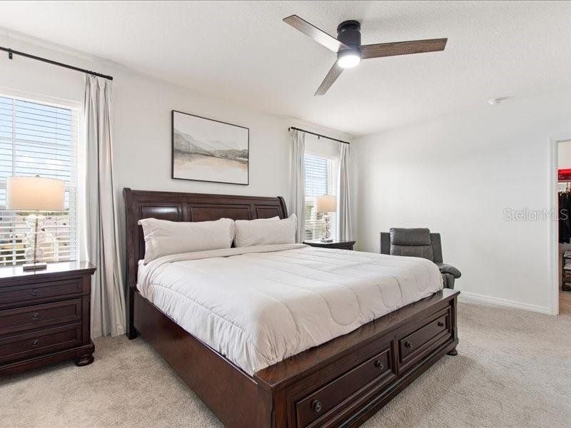 Furnished interior view inside a new home in , Davenport (Image 24).