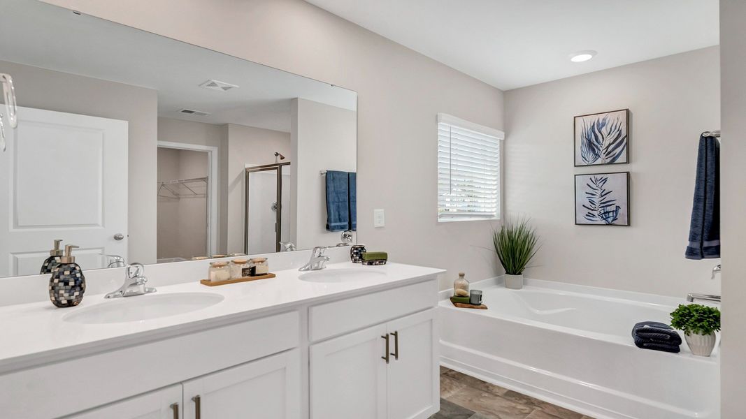 Furnished interior view inside a new home in Gates Village, Lugoff (Image 24). Furnished interior view inside a new home in Gates Village, Lugoff (Image 24).