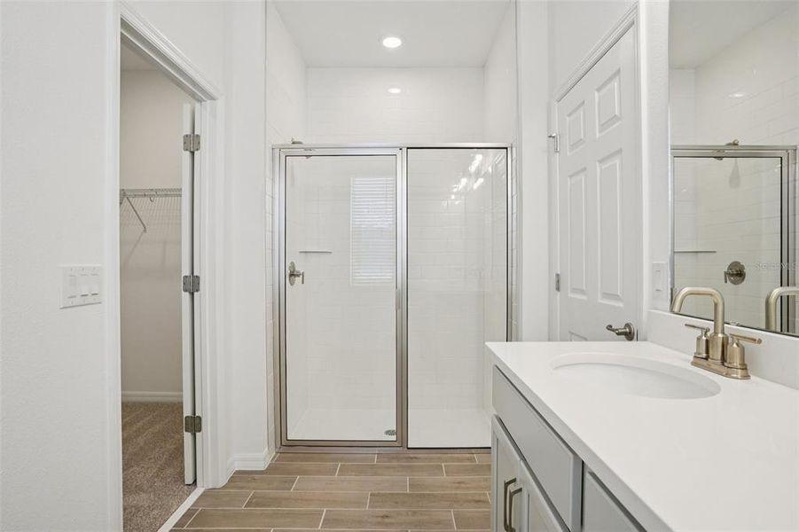 Furnished interior view inside a new home in Trinity Gardens, Deland (Image 8).
