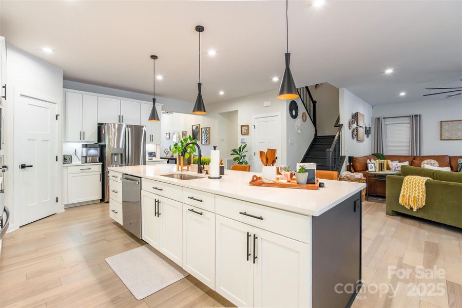 Furnished interior view inside a new home in , Indian Trail (Image 43).