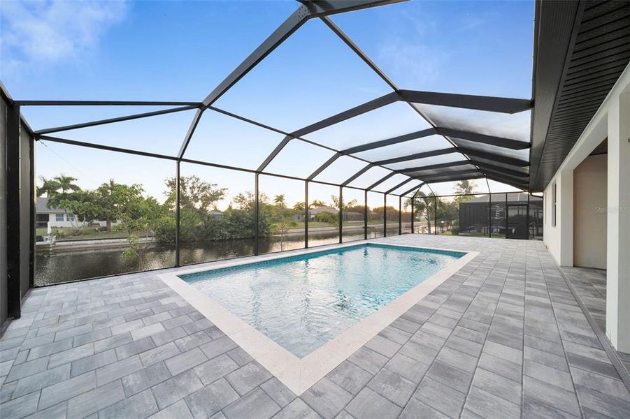 Exterior details and patio area of a home in , Cape Coral (Image 36).