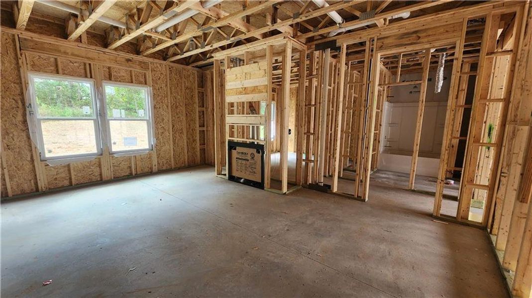 In-progress construction of a new home in The Estates at Casteel, Bethlehem, GA (Image 7). In-progress construction of a new home in The Estates at Casteel, Bethlehem, GA (Image 7).