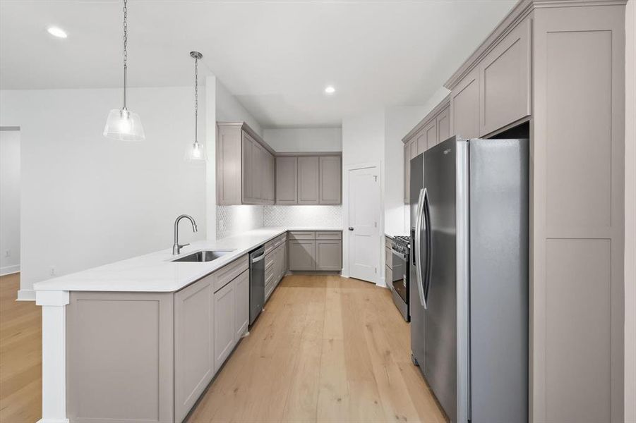 Furnished interior view inside a new home in , Boyd (Image 7).