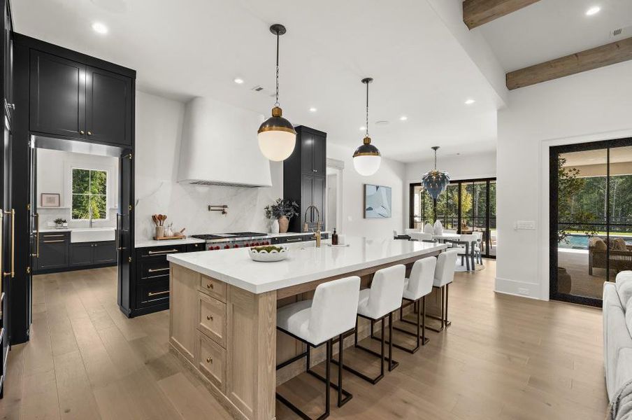 Furnished interior view inside a new home in , Alpharetta (Image 9).