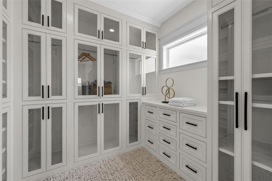 Furnished interior view inside a new home in , Woodway (Image 34).