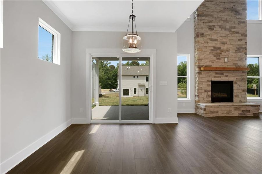 Spacious, unfurnished interior of a new home in , Loganville (Image 36). Spacious, unfurnished interior of a new home in , Loganville (Image 36).