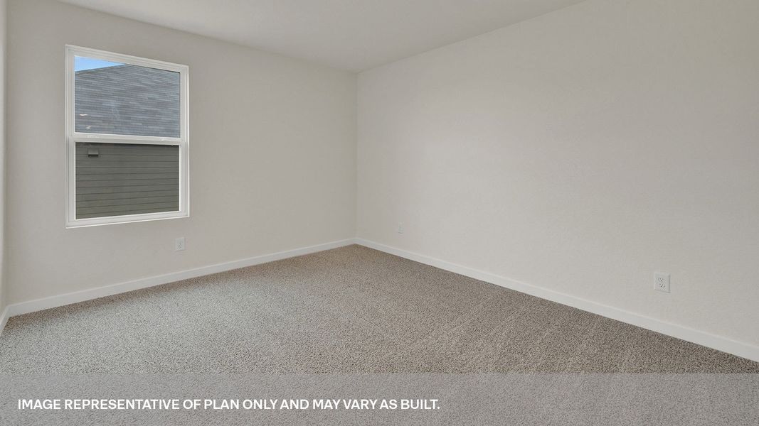 Representative unfurnished interior of a home built from the The Grayson by D.R. Horton in Sonoma Oaks, Fredericksburg (Image 15).