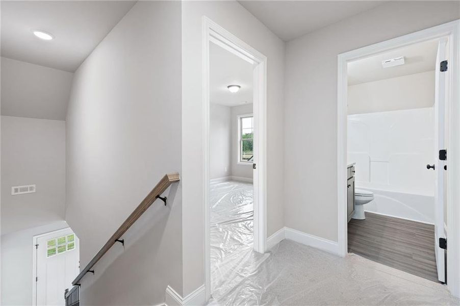 Spacious, unfurnished interior of a new home in , Carrollton (Image 16). Spacious, unfurnished interior of a new home in , Carrollton (Image 16).