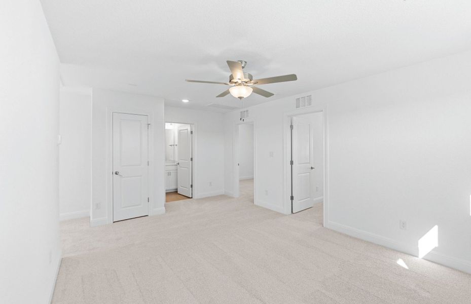 Spacious, unfurnished interior of a new home in Saddleback at Santa Rita Ranch, Liberty Hill (Image 42). Spacious, unfurnished interior of a new home in Saddleback at Santa Rita Ranch, Liberty Hill (Image 42).