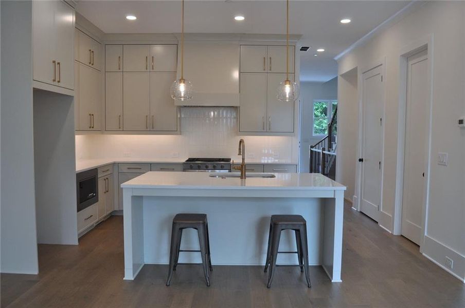 Furnished interior view inside a new home in , Marietta (Image 5).