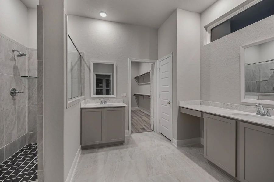 Representative furnished interior of a home built from the Shelby by Chesmar Homes in Buffalo Crossing, Cibolo (Image 15).