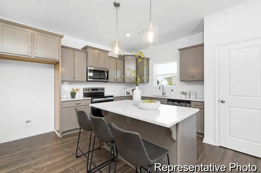 Furnished interior view inside a new home in Autumn Ridge, High Shoals (Image 2).