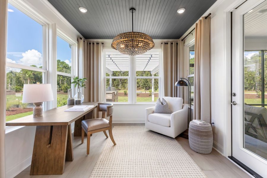 Representative furnished interior of a home built from the Palmary by Del Webb in Del Webb Ocean Isle Beach, Shallotte (Image 30).