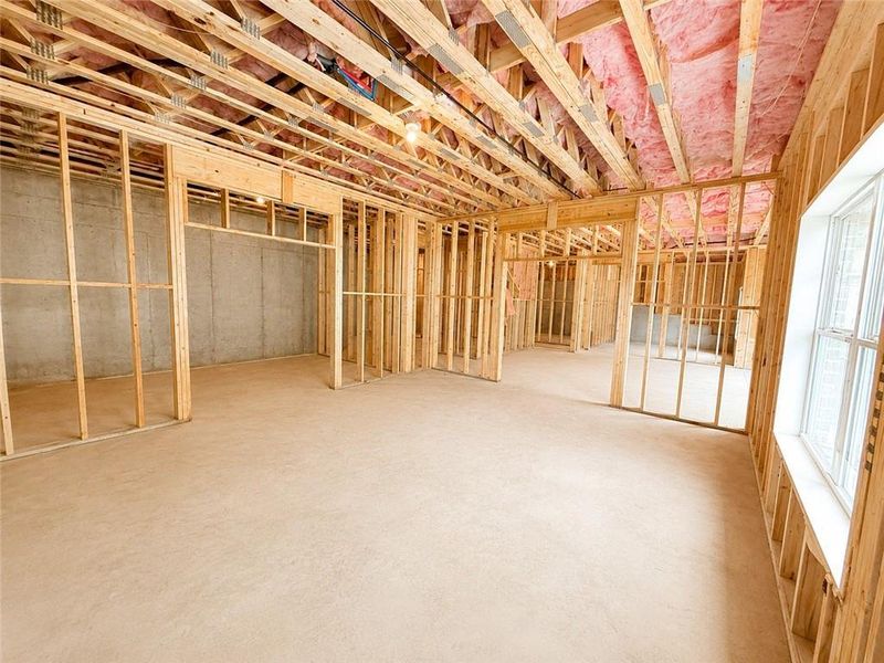 In-progress construction of a new home in , Jefferson, GA (Image 59).