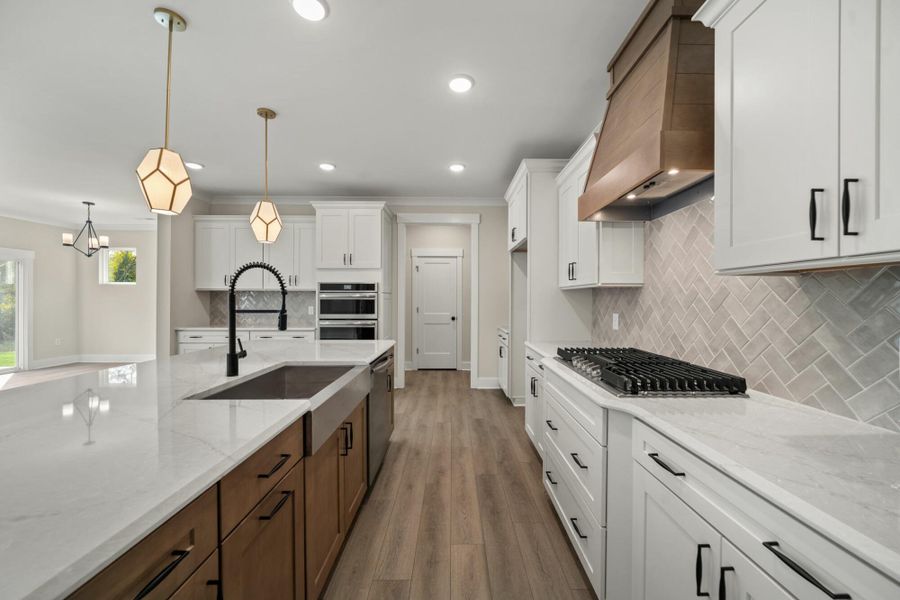 Furnished interior view inside a new home in Fiddler's Ridge, Advance (Image 8).