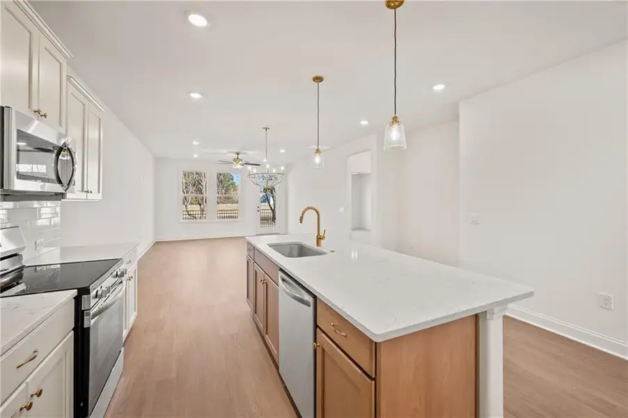 Furnished interior view inside a new home in Harmony Walk, Cartersville (Image 8).
