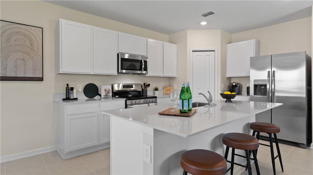 Furnished interior view inside a new home in , Eustis (Image 3).