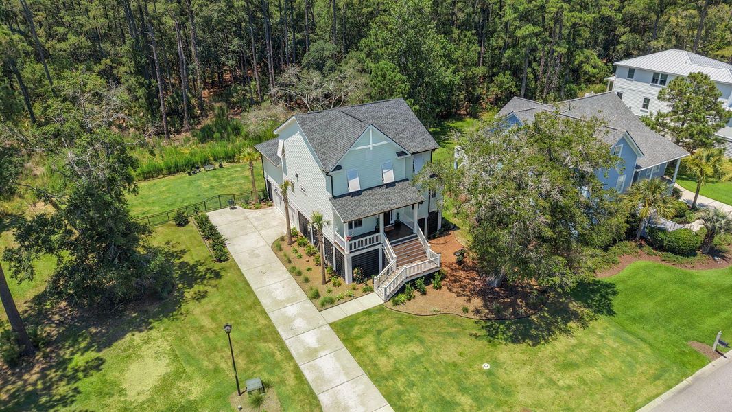 Front exterior of a new home in , Johns Island, SC, highlighting curb appeal (Image 2). Front exterior of a new home in , Johns Island, SC, highlighting curb appeal (Image 2).
