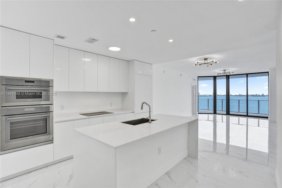 Furnished interior view inside a new home in , Miami (Image 7). Furnished interior view inside a new home in , Miami (Image 7).