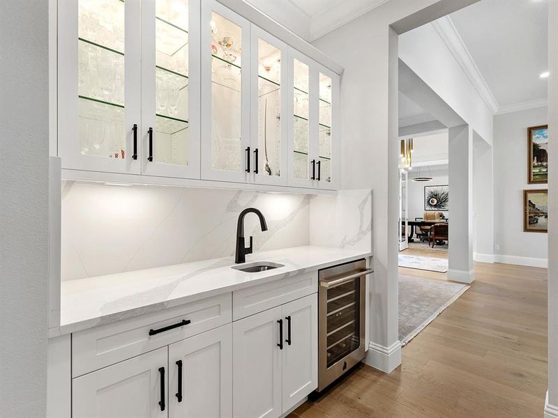 Furnished interior view inside a new home in , Sarasota (Image 58).