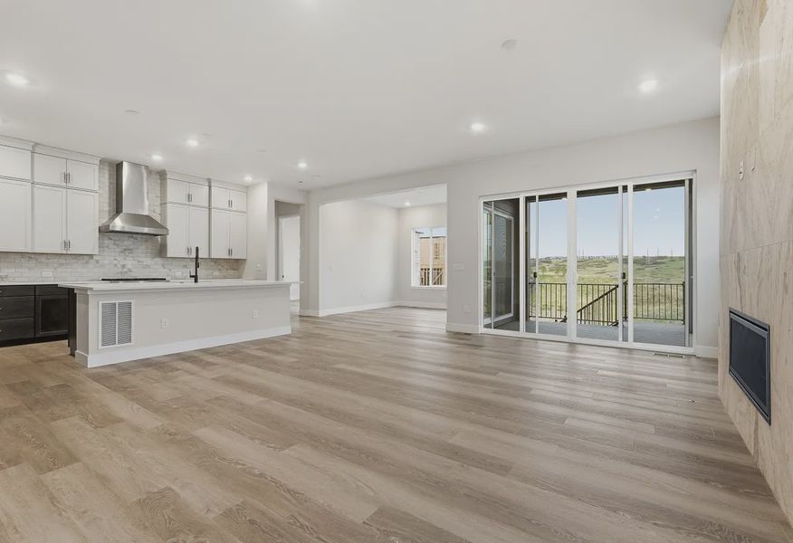 Homesite 8 Great Room, Kitchen + Dining - 3 of 23