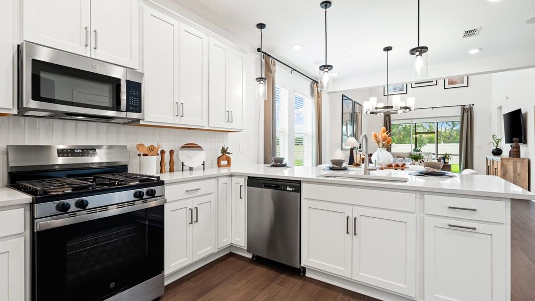 Representative furnished interior of a home built from the Anastasia by Taylor Morrison in Hillcrest, San Antonio (Image 10).