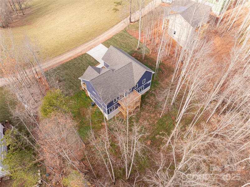 Exterior details and patio area of a home in , Mars Hill (Image 31).