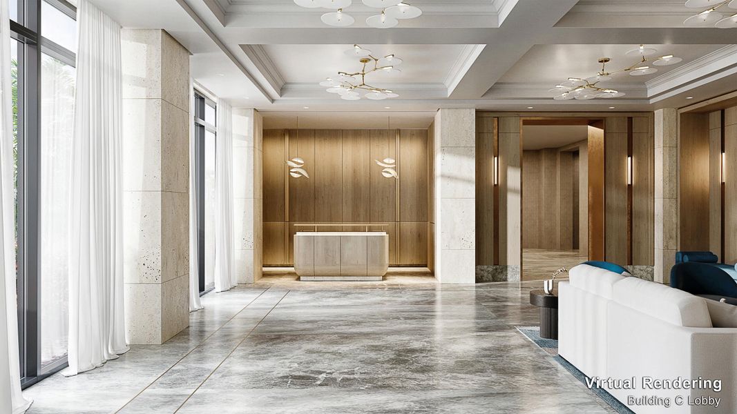 Building C Lobby & Front Desk