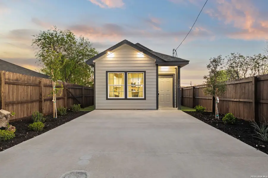 Front exterior of a new home in , San Antonio, TX, highlighting curb appeal (Image 1). Front exterior of a new home in , San Antonio, TX, highlighting curb appeal (Image 1).