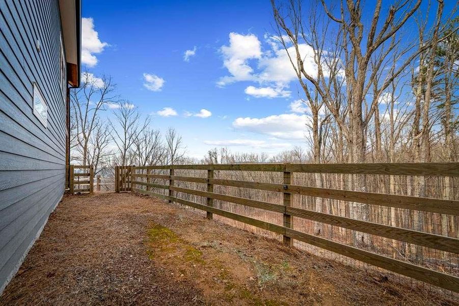 Exterior details and patio area of a home in , Talking Rock (Image 35).
