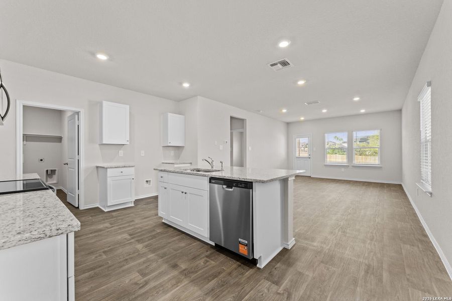 Furnished interior view inside a new home in Laurel Vistas, San Antonio (Image 6).