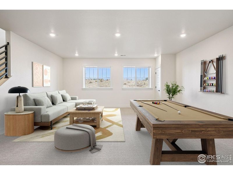 Furnished interior view inside a new home in Villa Collection, Fort Collins (Image 12).