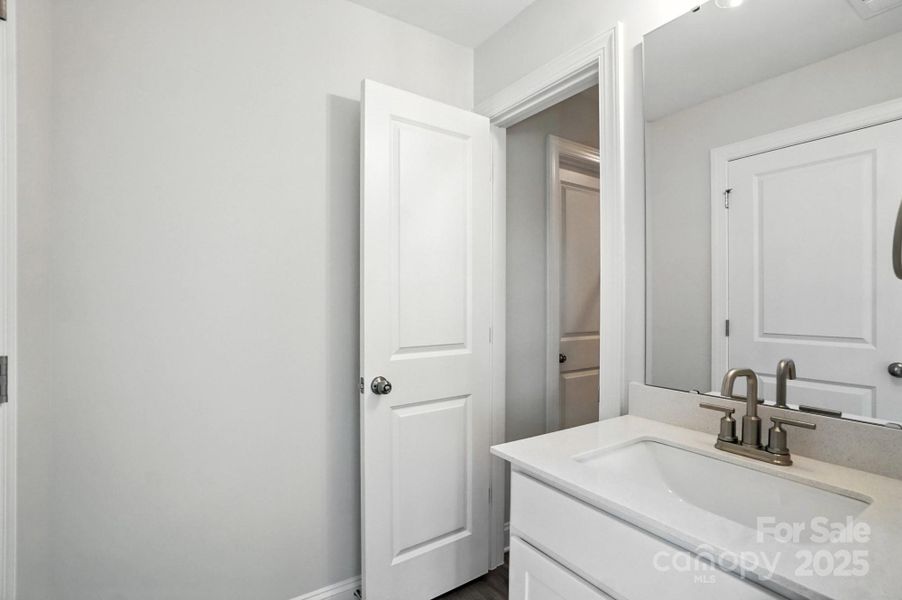 Furnished interior view inside a new home in Hampton Woods, Charlotte (Image 7).