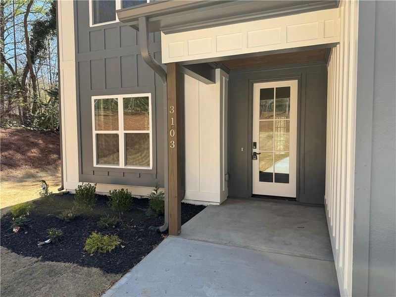 Exterior details and patio area of a home in , Gainesville (Image 21). Exterior details and patio area of a home in , Gainesville (Image 21).