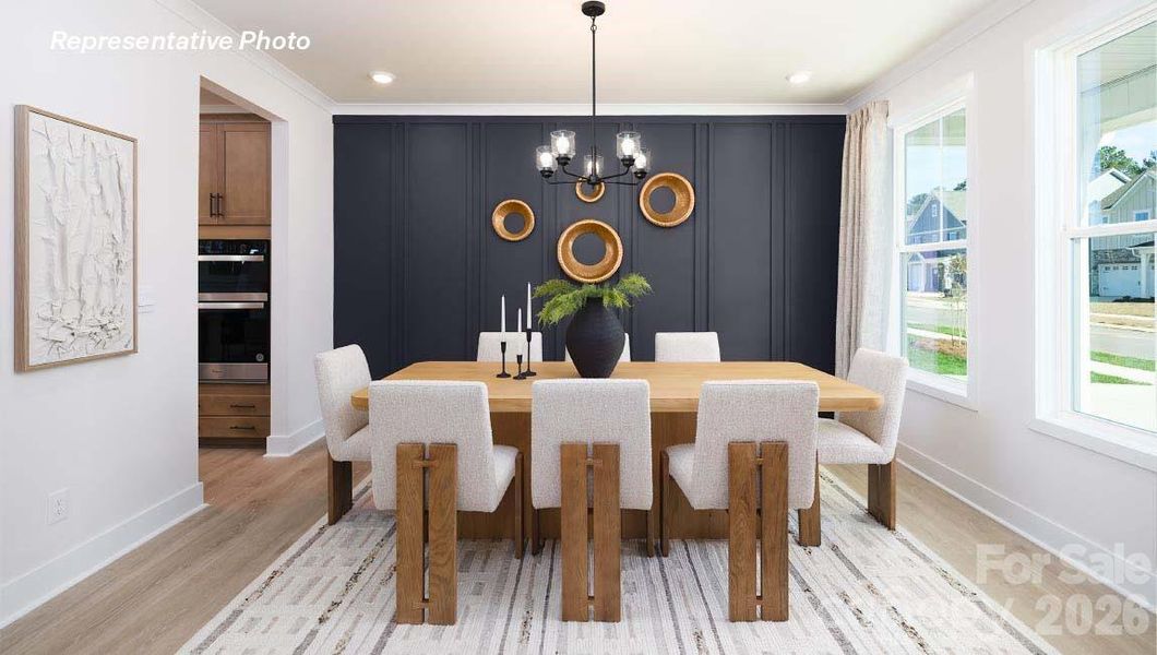 Furnished interior view inside a new home in Westport, York (Image 15).