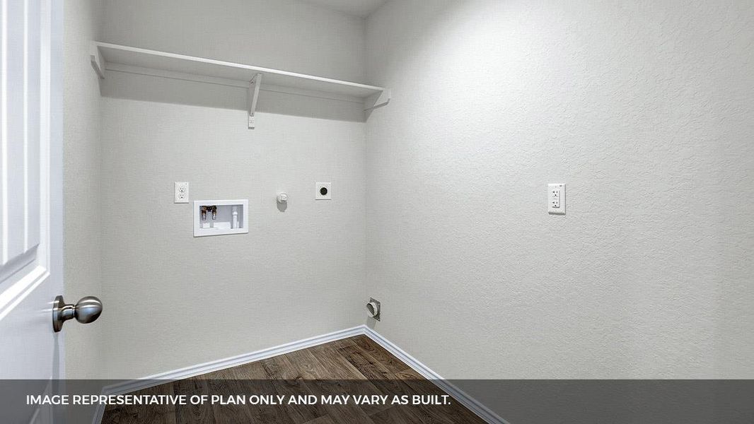 Spacious, unfurnished interior of a new home in Bar W Ranch, Leander (Image 17).