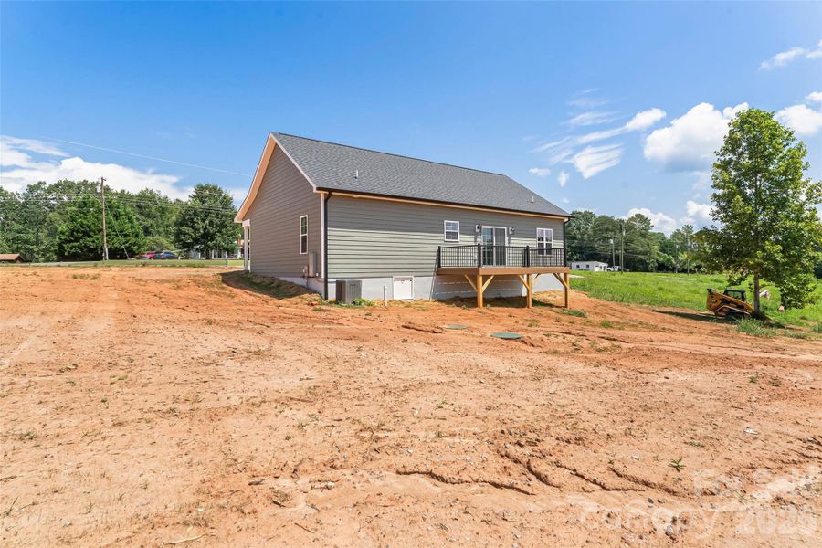 Exterior details and patio area of a home in , Morganton (Image 17).