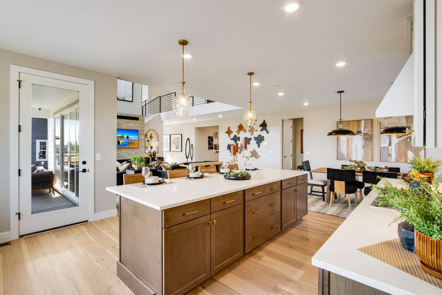 Representative furnished interior of a home built from the The Calloway by Tri Pointe Homes in Cordovan, Firestone (Image 13). Representative furnished interior of a home built from the The Calloway by Tri Pointe Homes in Cordovan, Firestone (Image 13).
