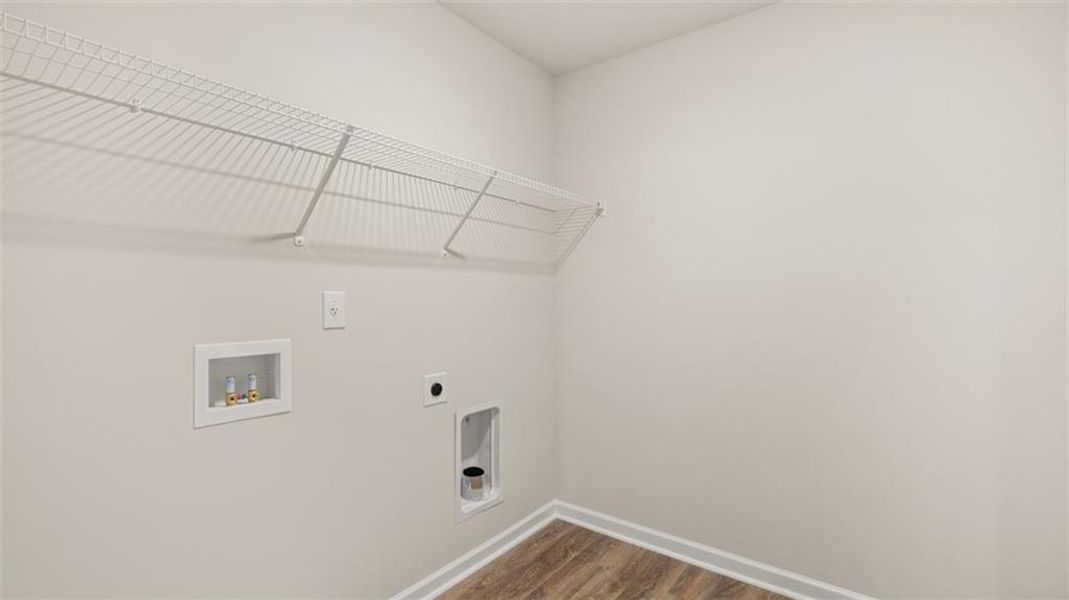 Spacious, unfurnished interior of a new home in The Preserve at Agricultural Village, Perry (Image 24).