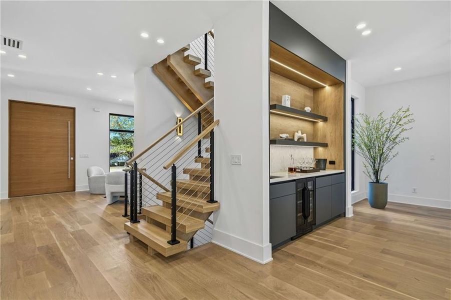 Furnished interior view inside a new home in , Atlanta (Image 56). Furnished interior view inside a new home in , Atlanta (Image 56).