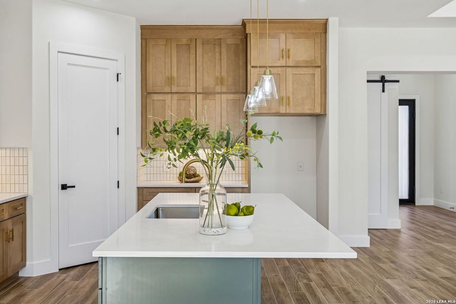 Furnished interior view inside a new home in , Spring Branch (Image 10).