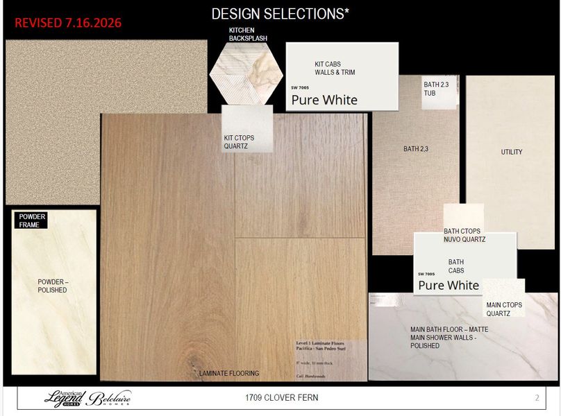 Representative photo of design selections for 1709 Clover Fern Representative photo of design selections for 1709 Clover Fern