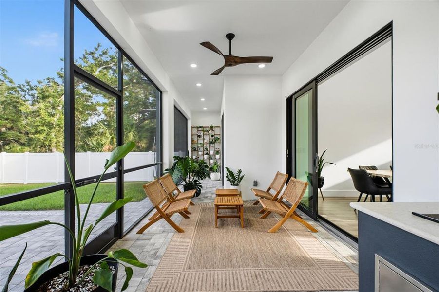 Exterior details and patio area of a home in , Port Charlotte (Image 27).
