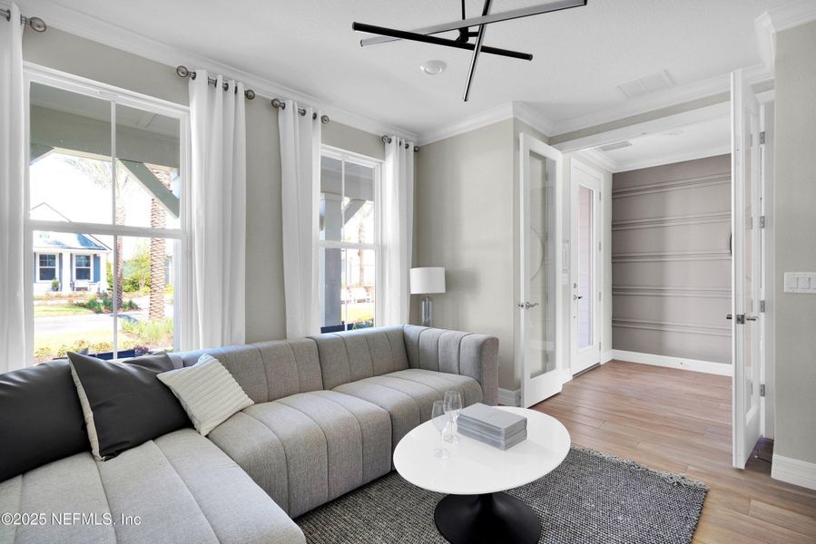Furnished interior view inside a new home in Del Webb Saint Johns, St. Johns (Image 10).