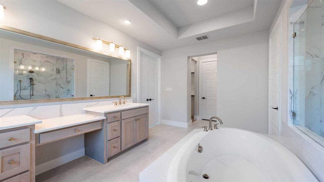 Furnished interior view inside a new home in , Fort Worth (Image 7). Furnished interior view inside a new home in , Fort Worth (Image 7).